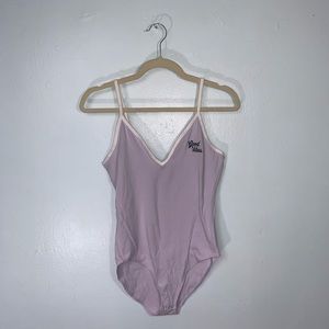 PINK: Pastel Purple Bodysuit